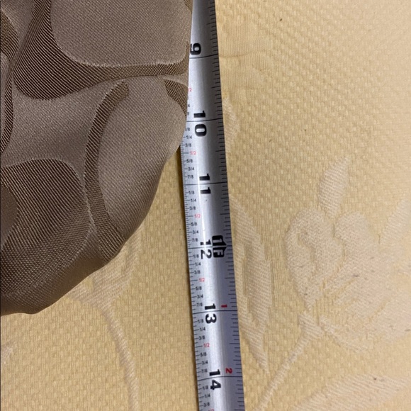 Coach Tan and Purple Women's Tote, looks like it was never used but see strap. - Picture 11 of 11